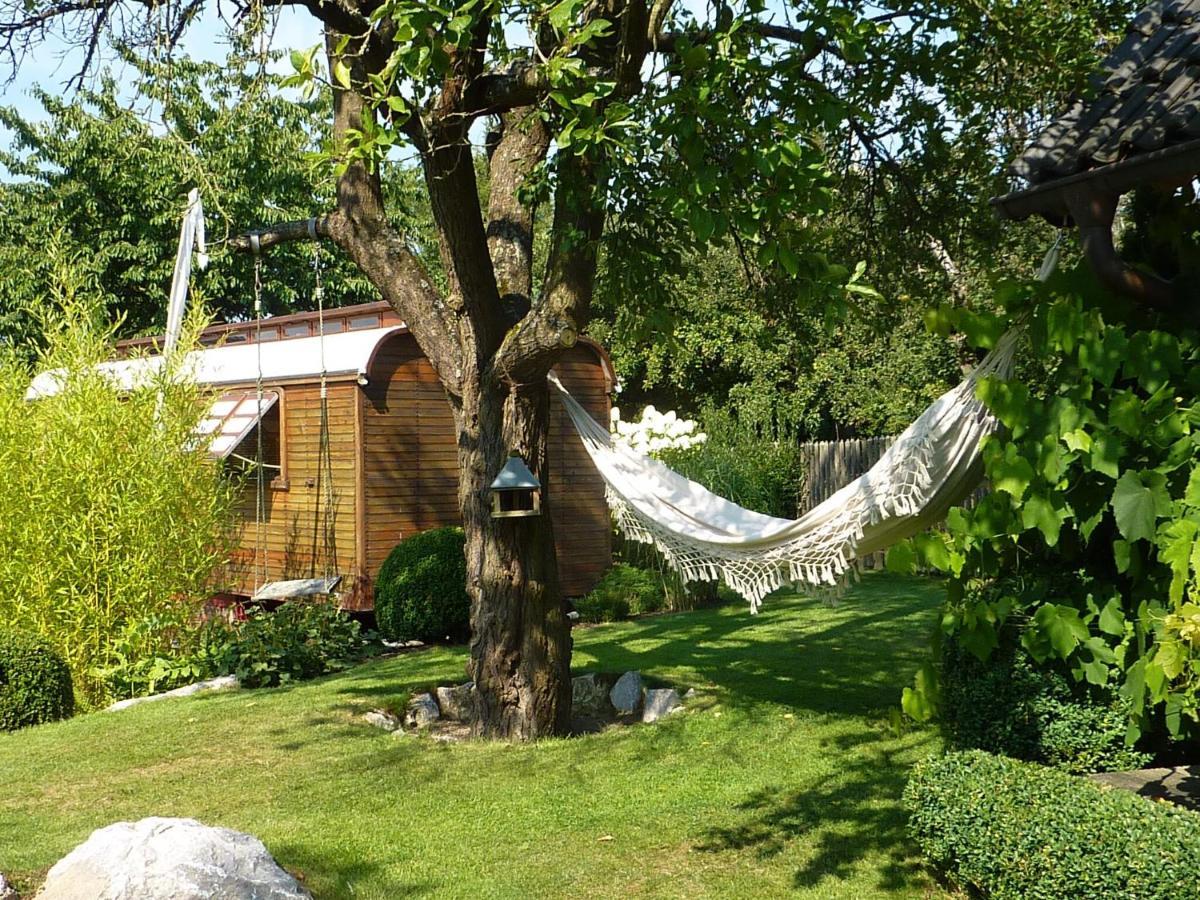 Appartement Romantikurlaub Im Zirkuswagen à Hümmel Extérieur photo