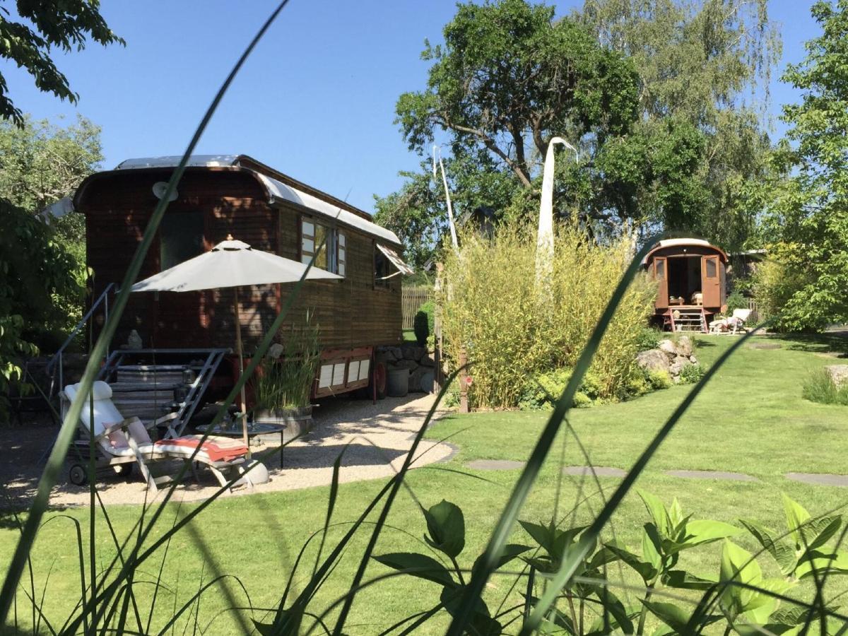 Appartement Romantikurlaub Im Zirkuswagen à Hümmel Extérieur photo